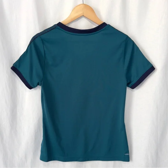 Umbro | Women's Teal V-Neck Soccer Jersey | US M - Picture 2 of 5